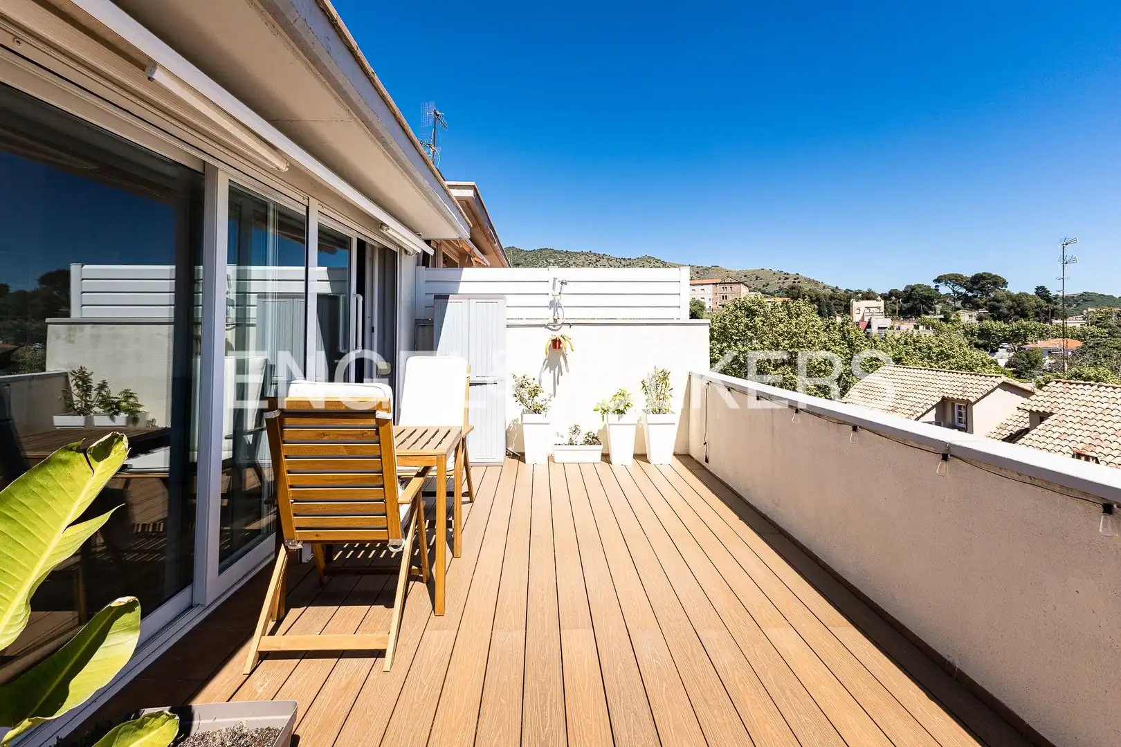 Terrassa de Casa o xalet en venda en Tiana amb Aire condicionat, Calefacció i Parquet