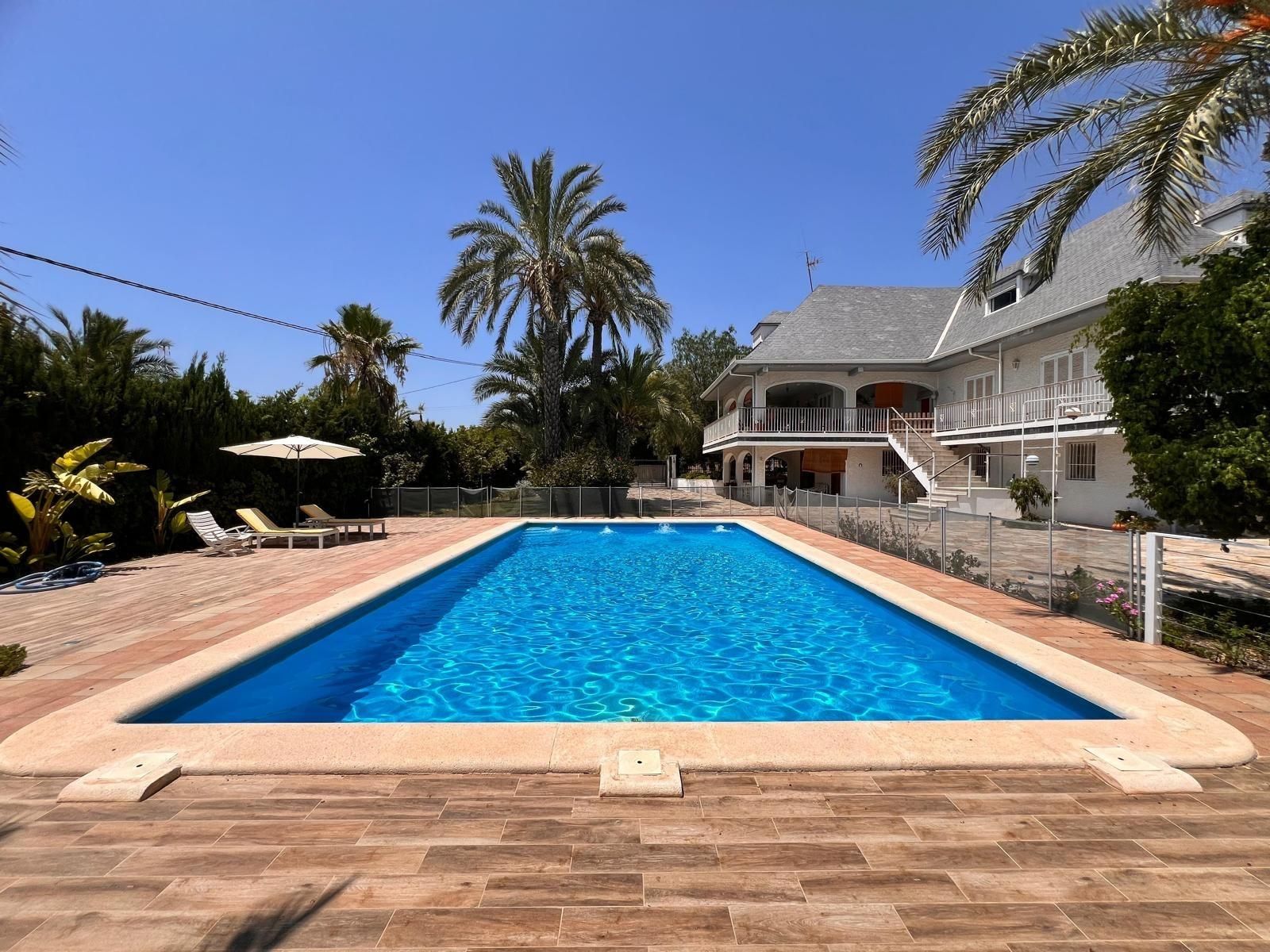 Swimming pool of House or chalet for sale in Elche / Elx  with Heating, Private garden and Terrace