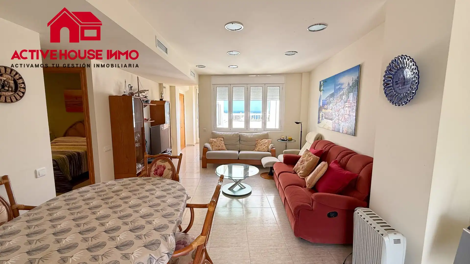 Living room of Attic for sale in La Ràpita  with Heating, Terrace and Storage room