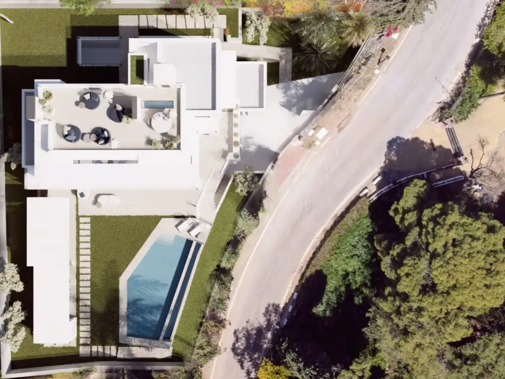 Vista exterior de Casa o chalet en venta en Marbella