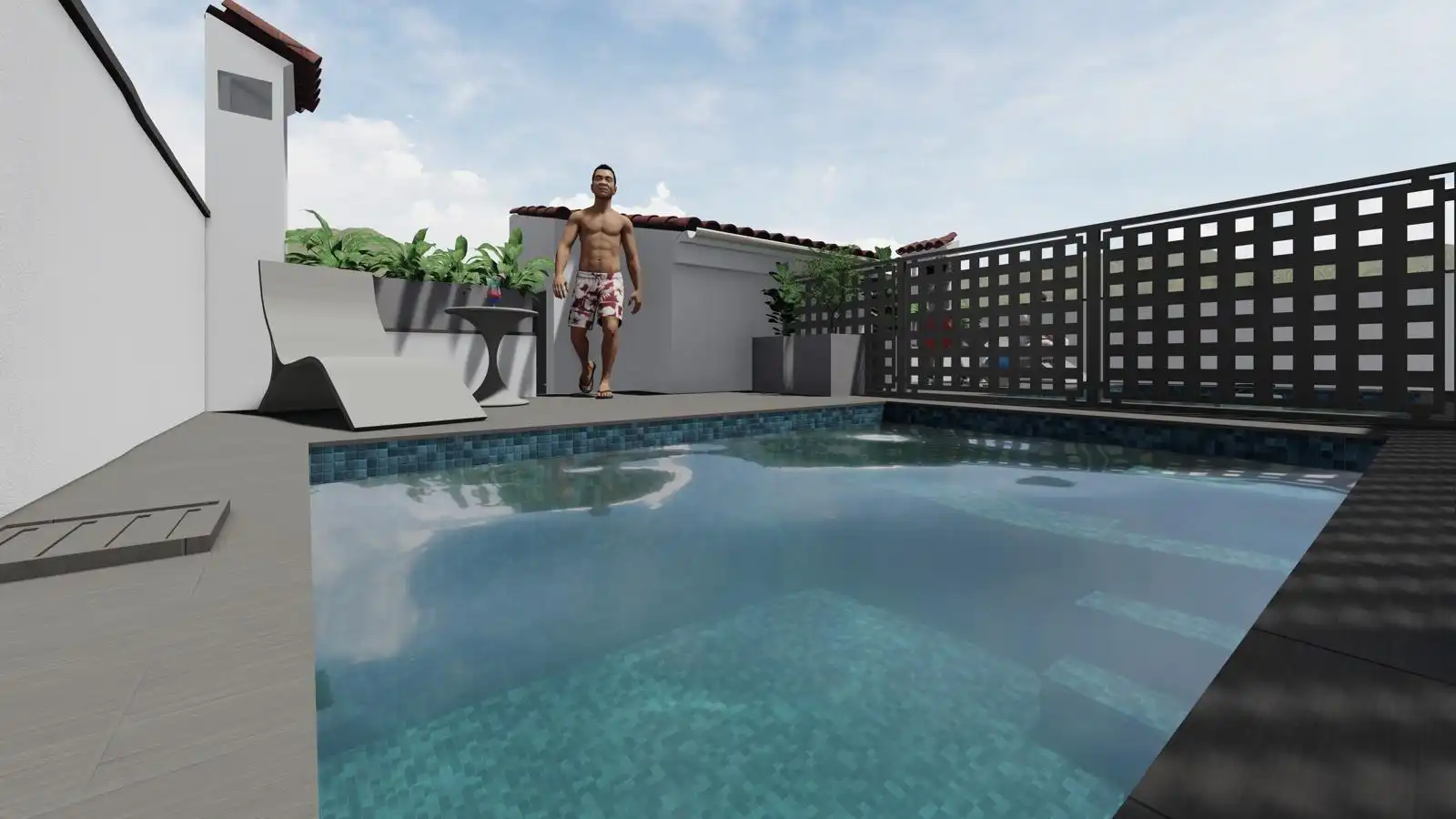 Piscina de Casa adosada en venda en Andratx amb Aire condicionat, Calefacció i Jardí privat