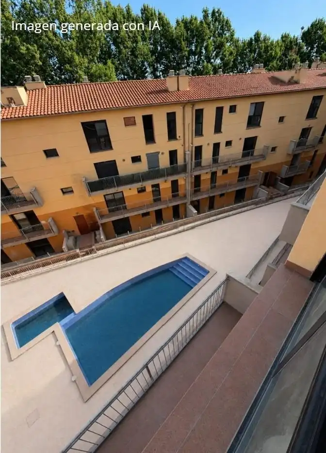 Piscina de Piso en venta en Les Borges Blanques con Trastero y Piscina comunitaria