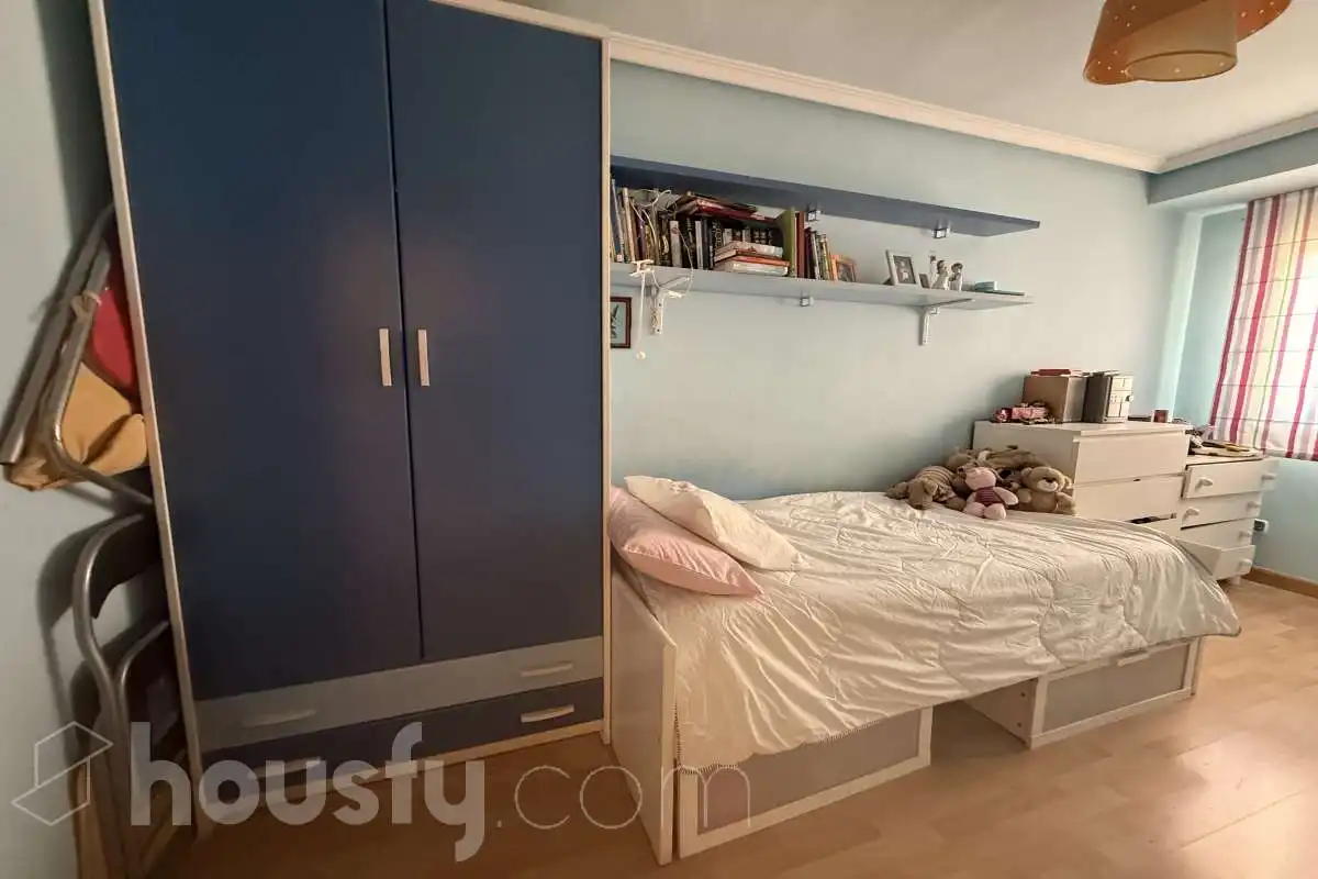 Schlafzimmer von Maisonette zur Miete in Madrid mit Klimaanlage, Heizung und Terrasse
