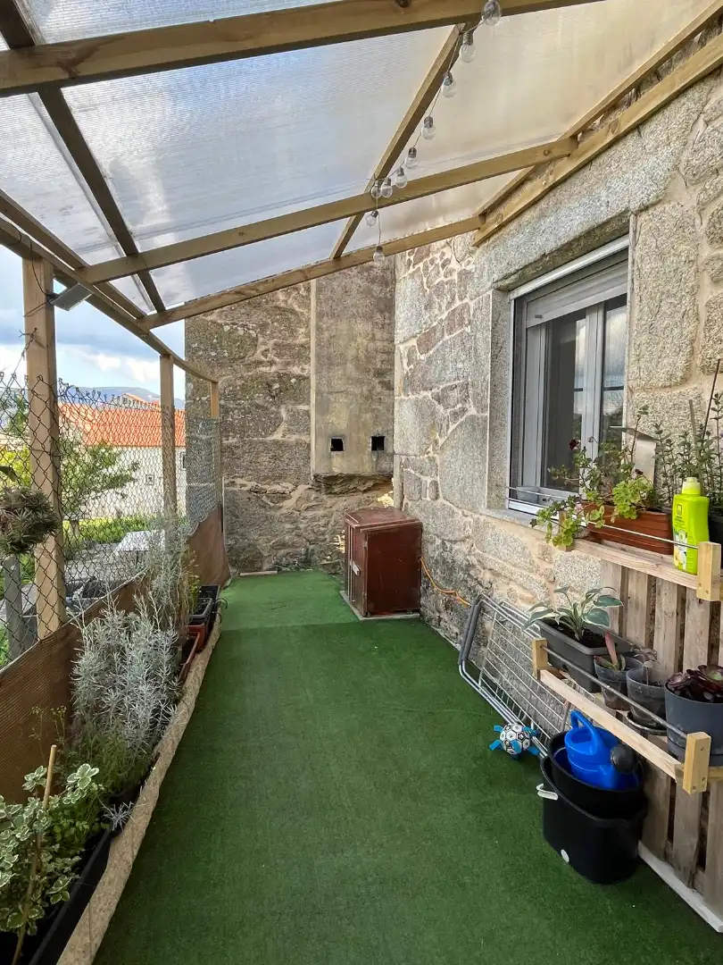 Terraza de Casa o chalet en venta en Muros con Amueblado