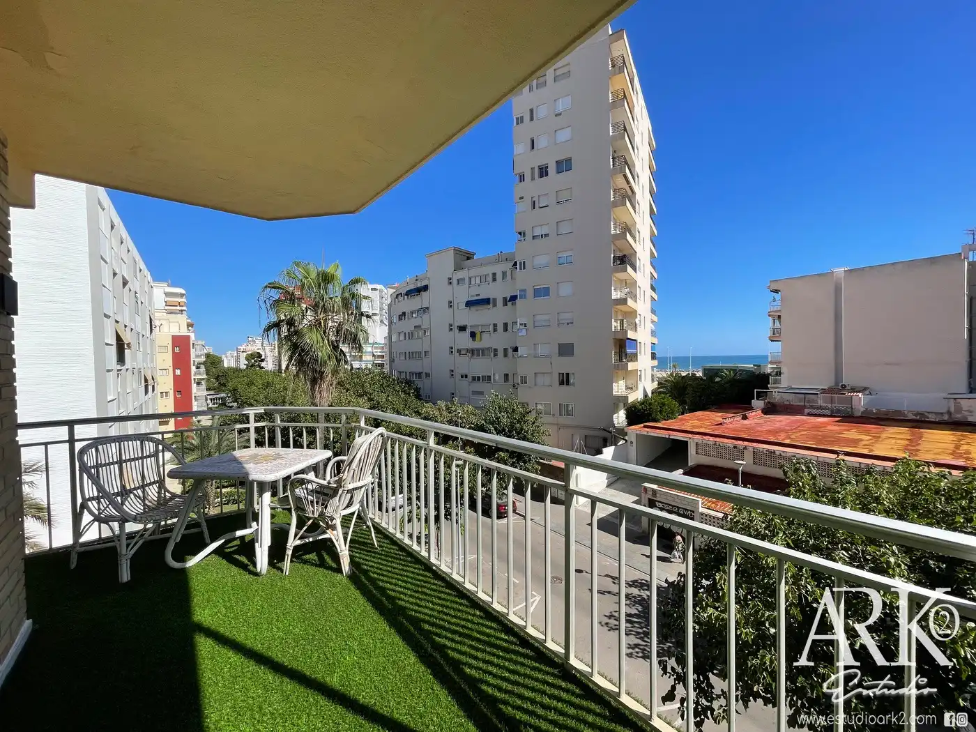 Balcony of Apartments for sale in Gandia  with Air Conditioner, Terrace and Furnished