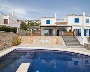 Exterior view of House or chalet for sale in Santa Pola  with Air Conditioner, Terrace and Swimming Pool