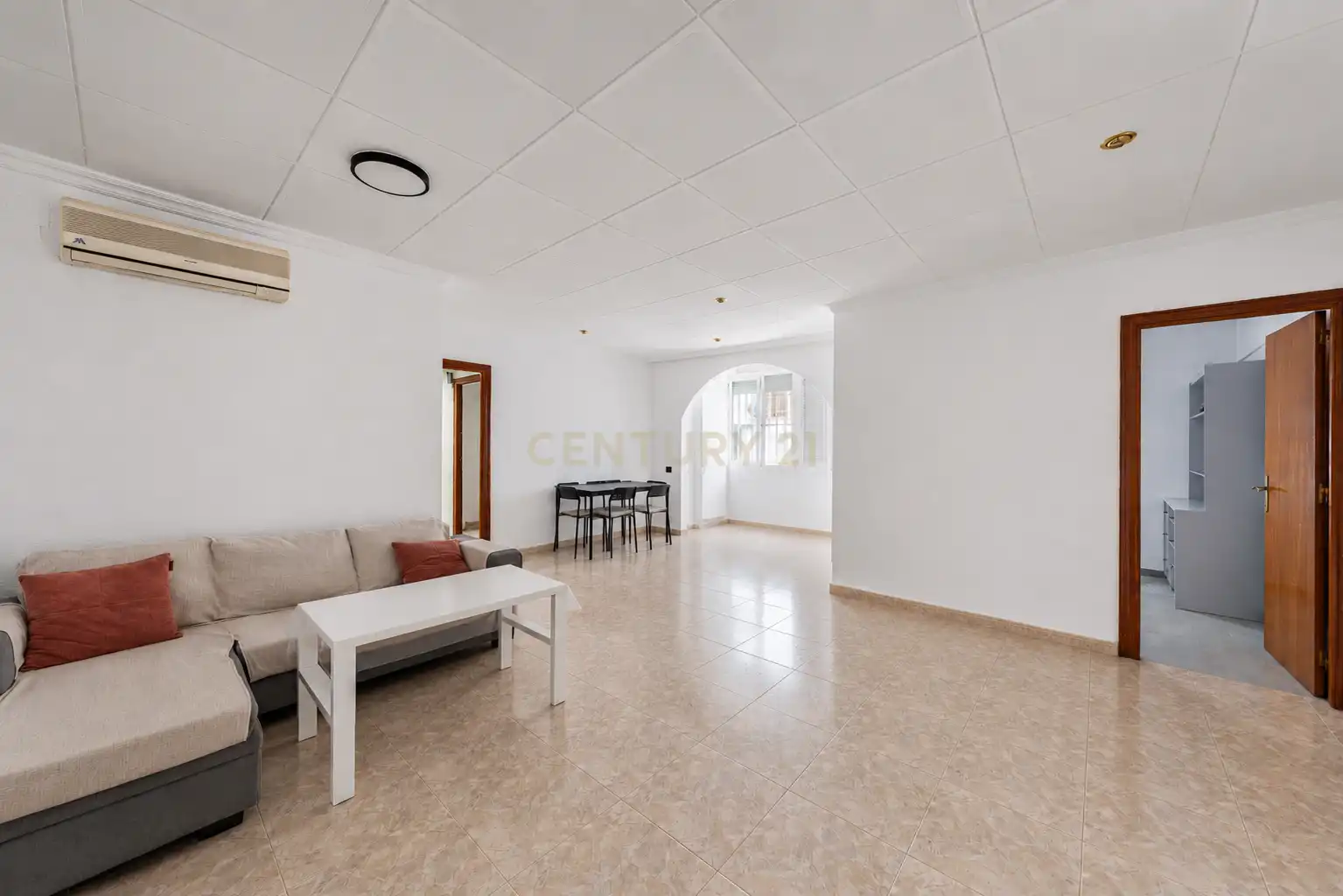 Sala d'estar de Apartament en venda en Castelldefels amb Aire condicionat, Forn i Rentadora