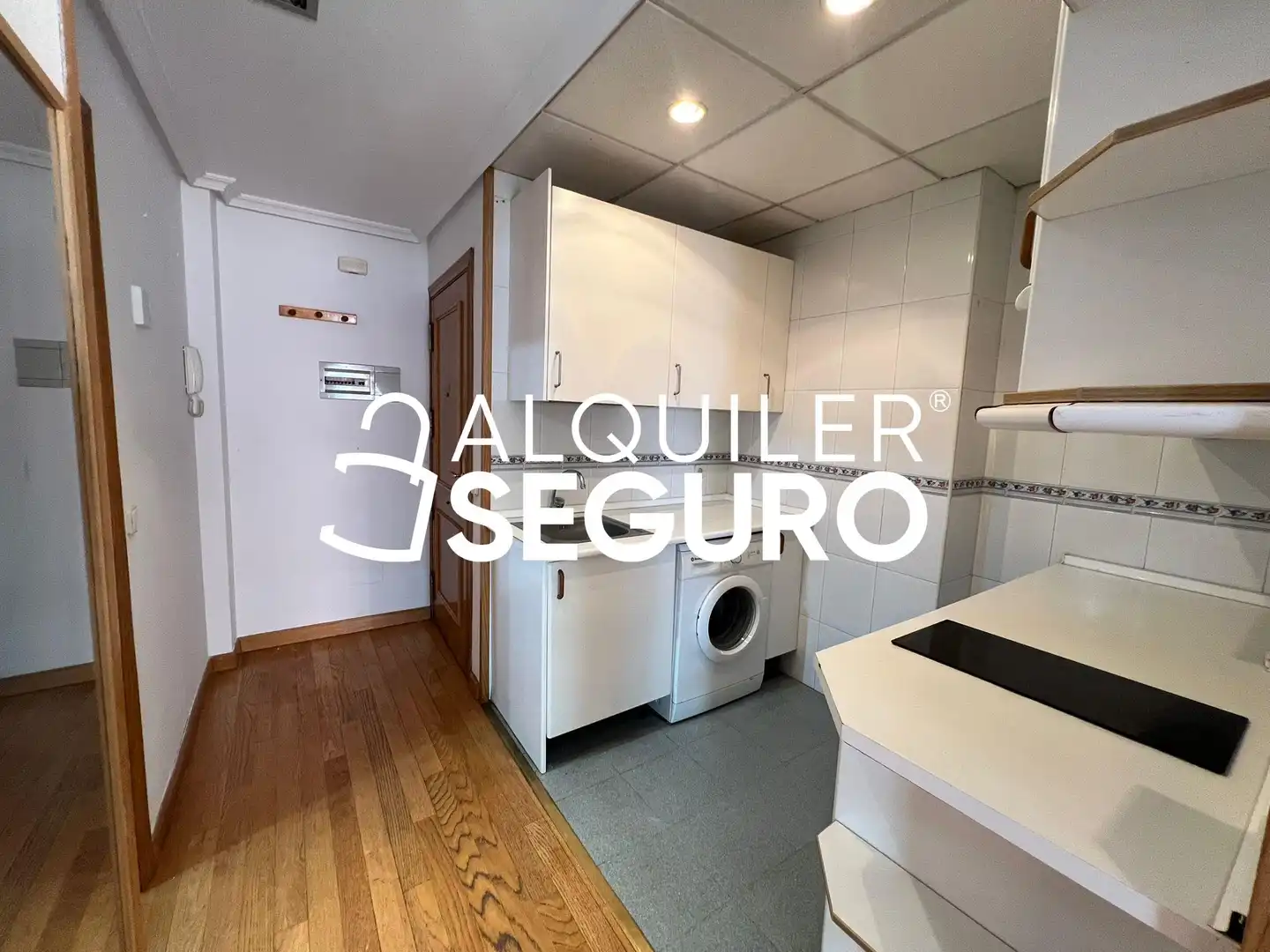 Cocina de Piso de alquiler en Madrid con Aire acondicionado