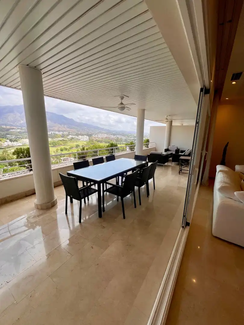 Terrace of Apartments for rent in Marbella  with Air Conditioner, Heating and Terrace