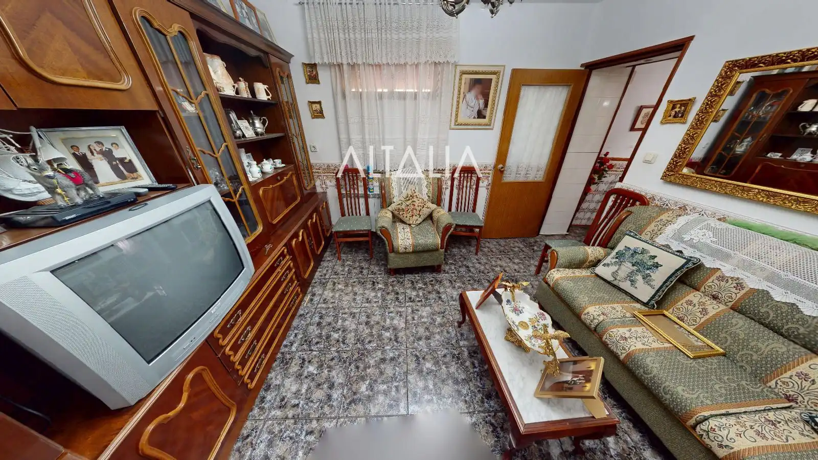 Wohnzimmer von Haus oder Chalet zum Verkauf in Horcajo de Santiago mit Heizung