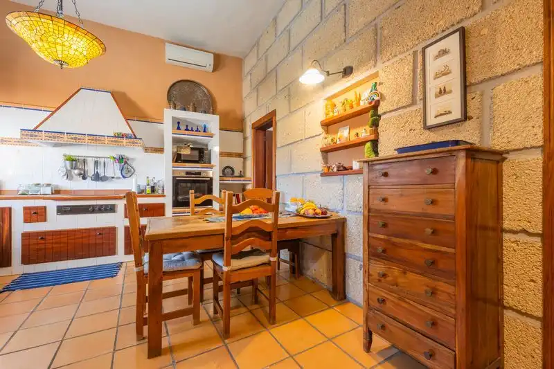 Cocina de Casa o chalet en venta en Arafo con Aire acondicionado, Jardín privado y Piscina