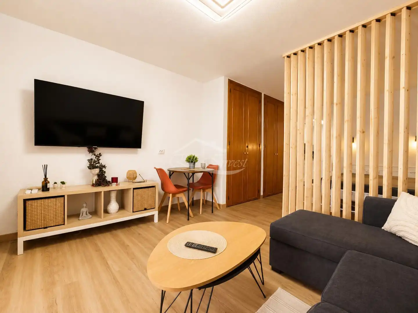 Living room of Flat for rent in Arona  with Terrace, Swimming Pool and Furnished