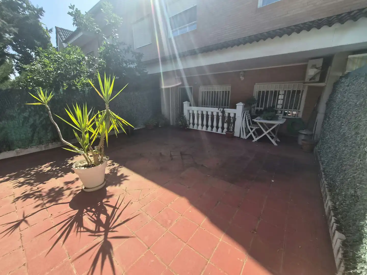 Jardí de Casa adosada en venda en Mérida amb Traster