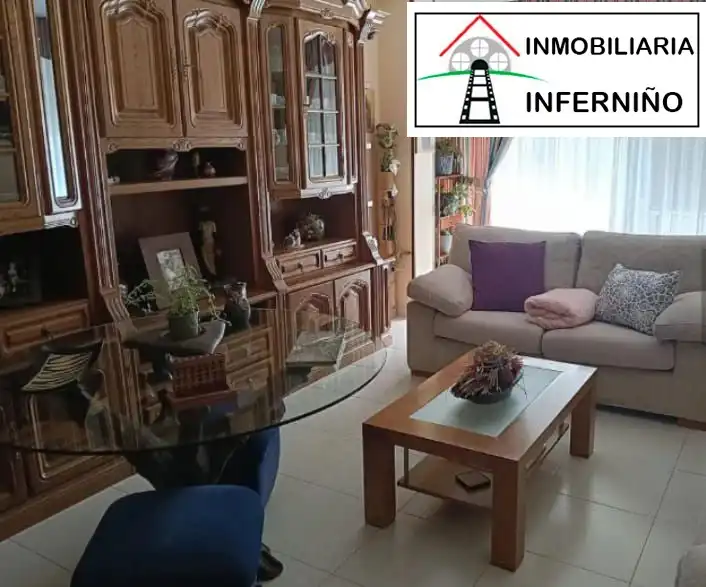 Living room of Flat for sale in As Pontes de García Rodríguez   with Heating and Storage room