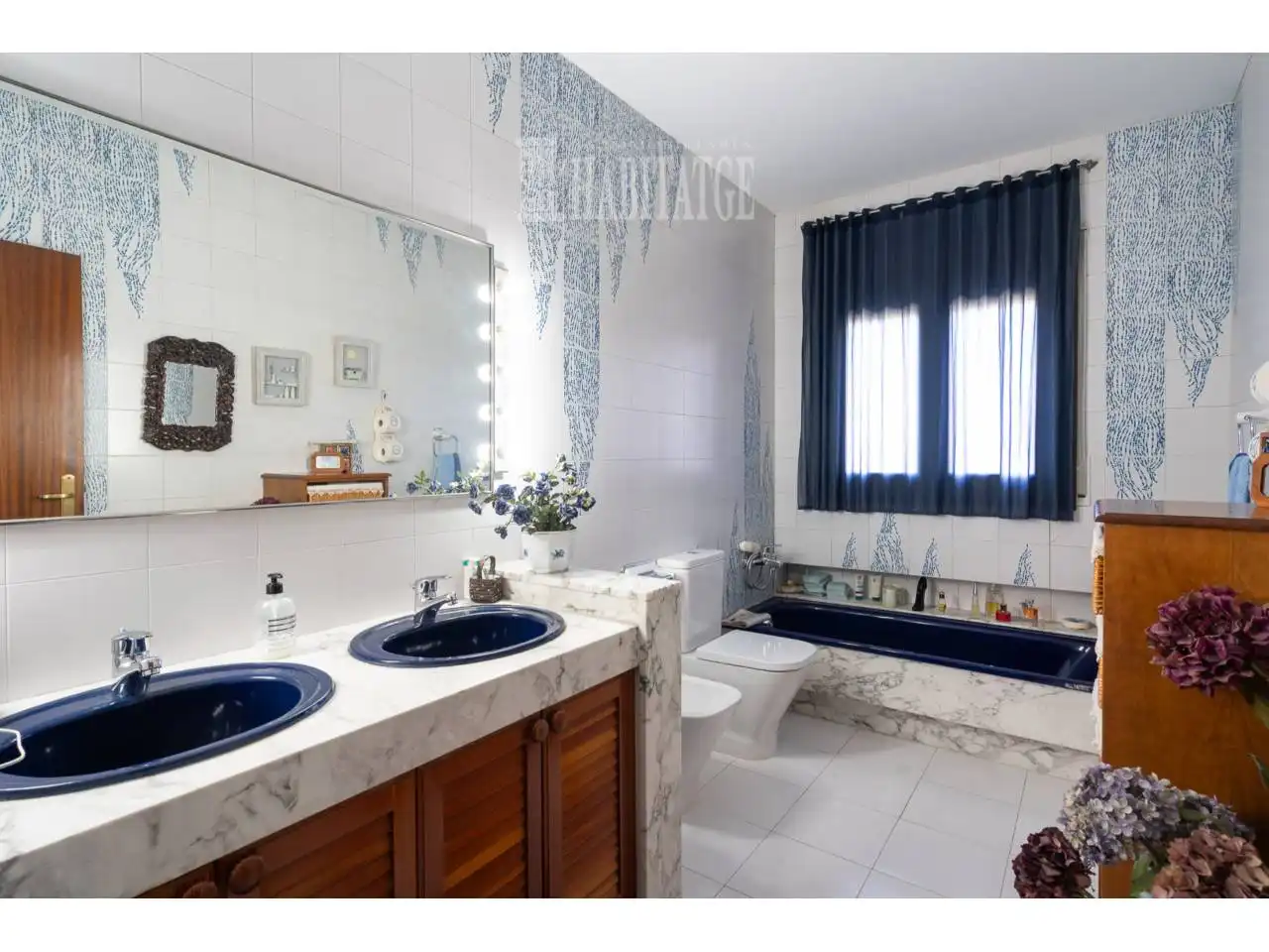 Baño de Casa o chalet en venta en Aiguafreda con Aire acondicionado, Calefacción y Jardín privado