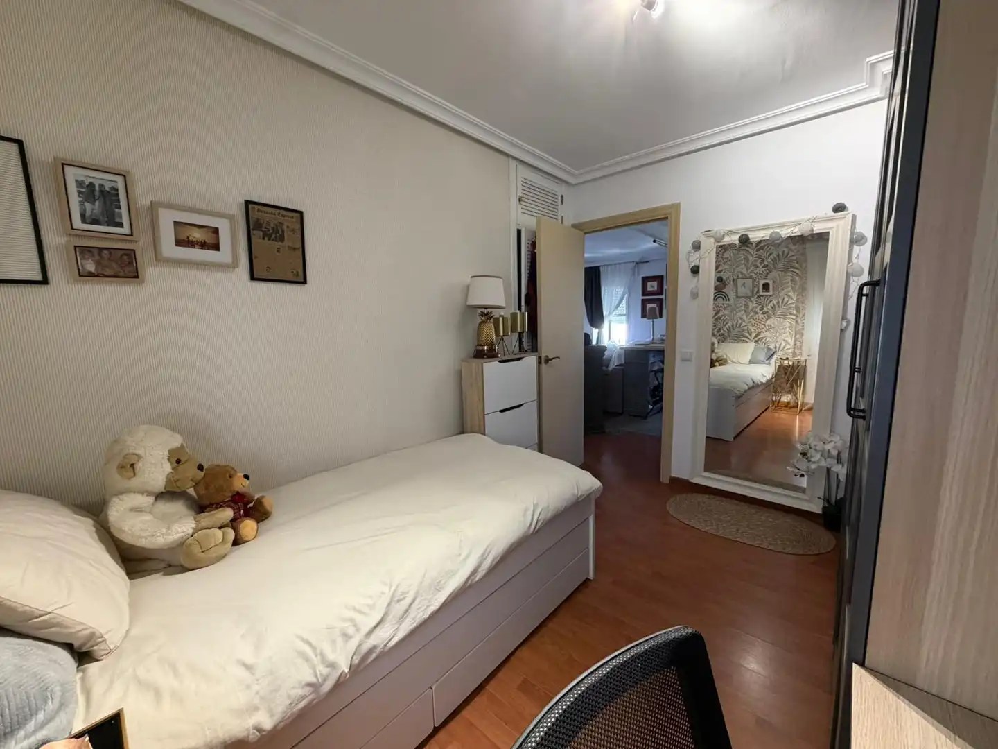 Schlafzimmer von Wohnung zum Verkauf in Chiclana de la Frontera mit Klimaanlage, Parkett und Terrasse