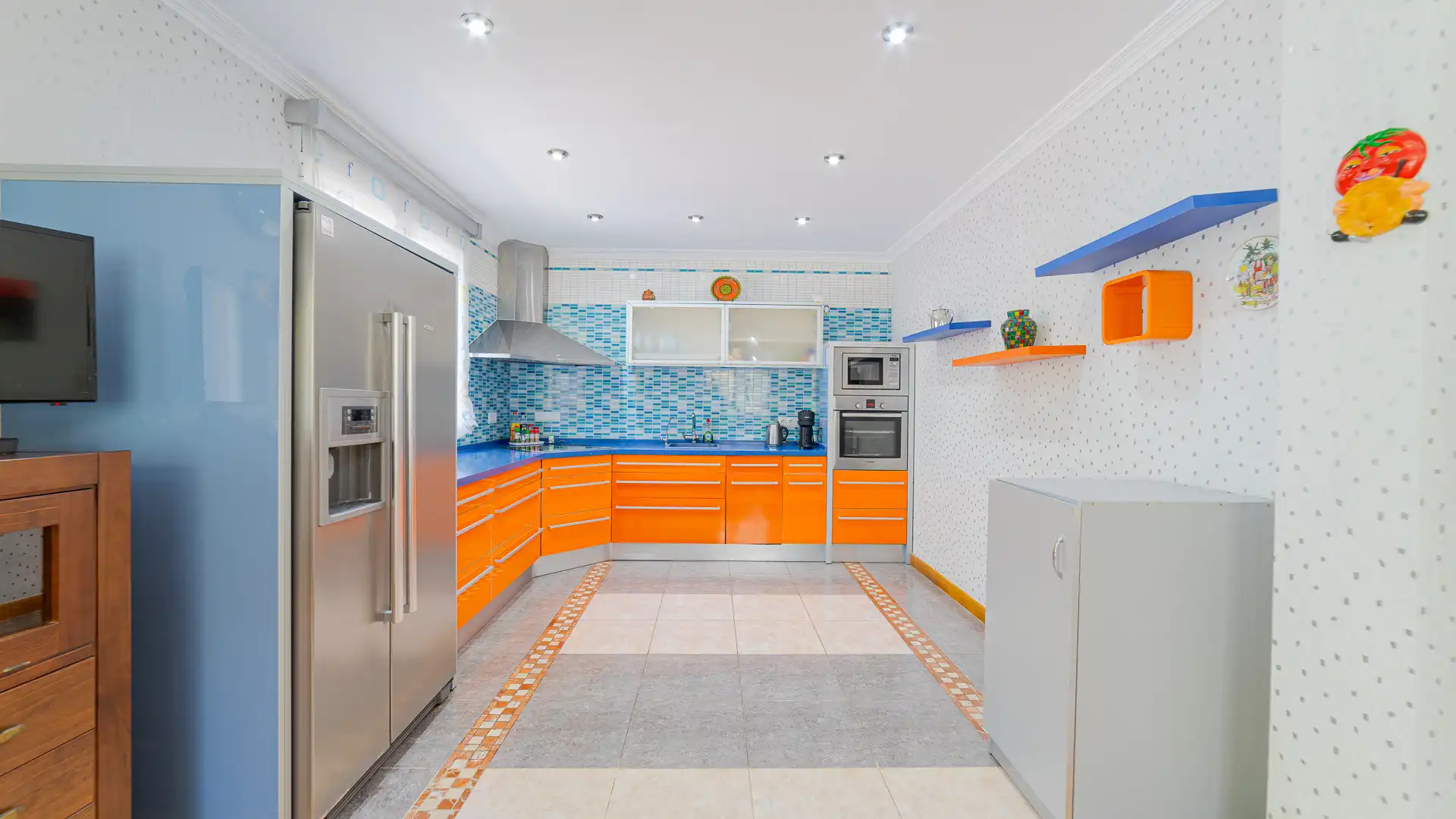 Cocina de Casa o chalet en venta en Pilar de la Horadada con Aire acondicionado, Calefacción y Jardín privado