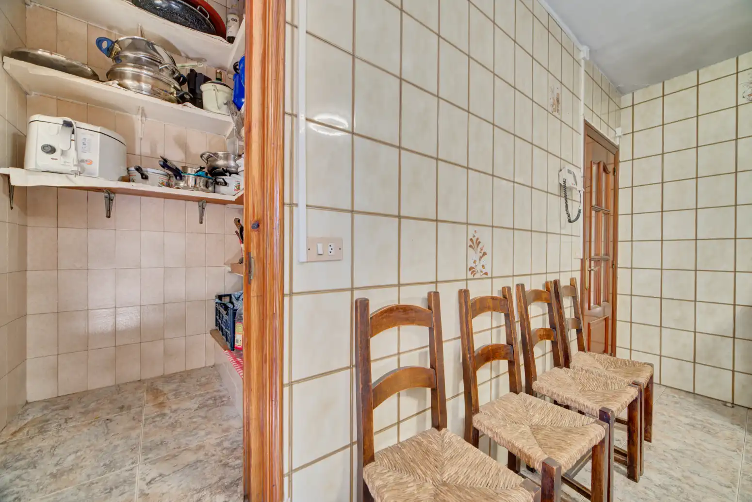 Cocina de Casa o chalet en venta en Pueyo / Puiu con Calefacción, Jardín privado y Terraza