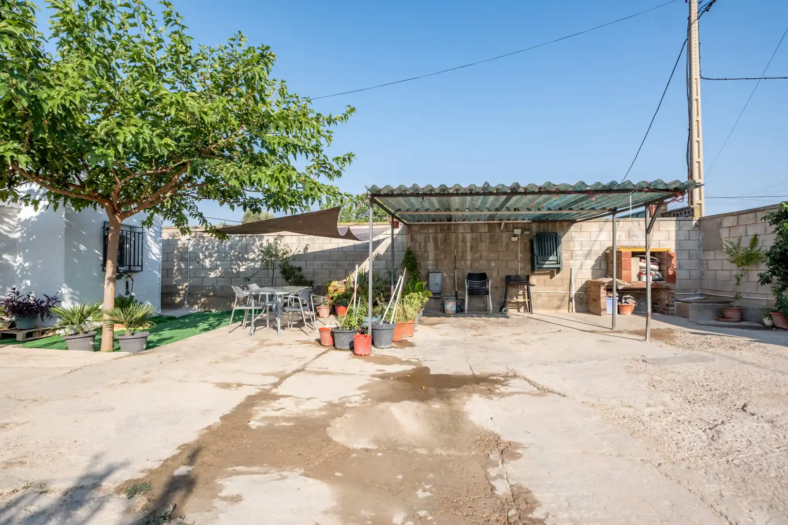 Jardí de Finca rústica en venda en Cadrete amb Aire condicionat, Calefacció i Jardí privat