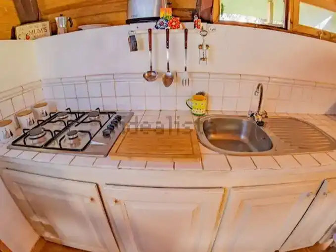 Kitchen of Flat for rent in La Orotava  with Private garden and Furnished