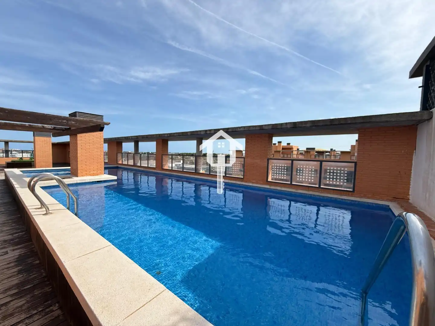 Swimming pool of Flat for sale in San Vicente del Raspeig / Sant Vicent del Raspeig  with Air Conditioner, Private garden and Furnished