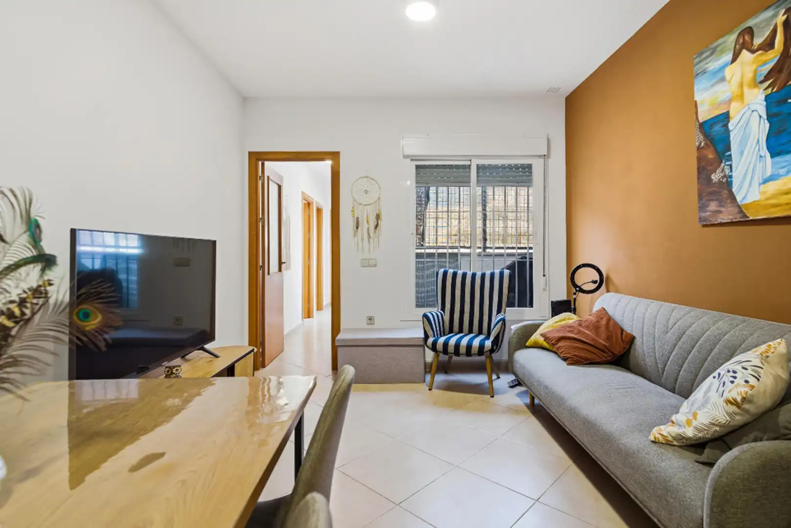 Sala de estar de Apartamento en venta en Chiclana de la Frontera