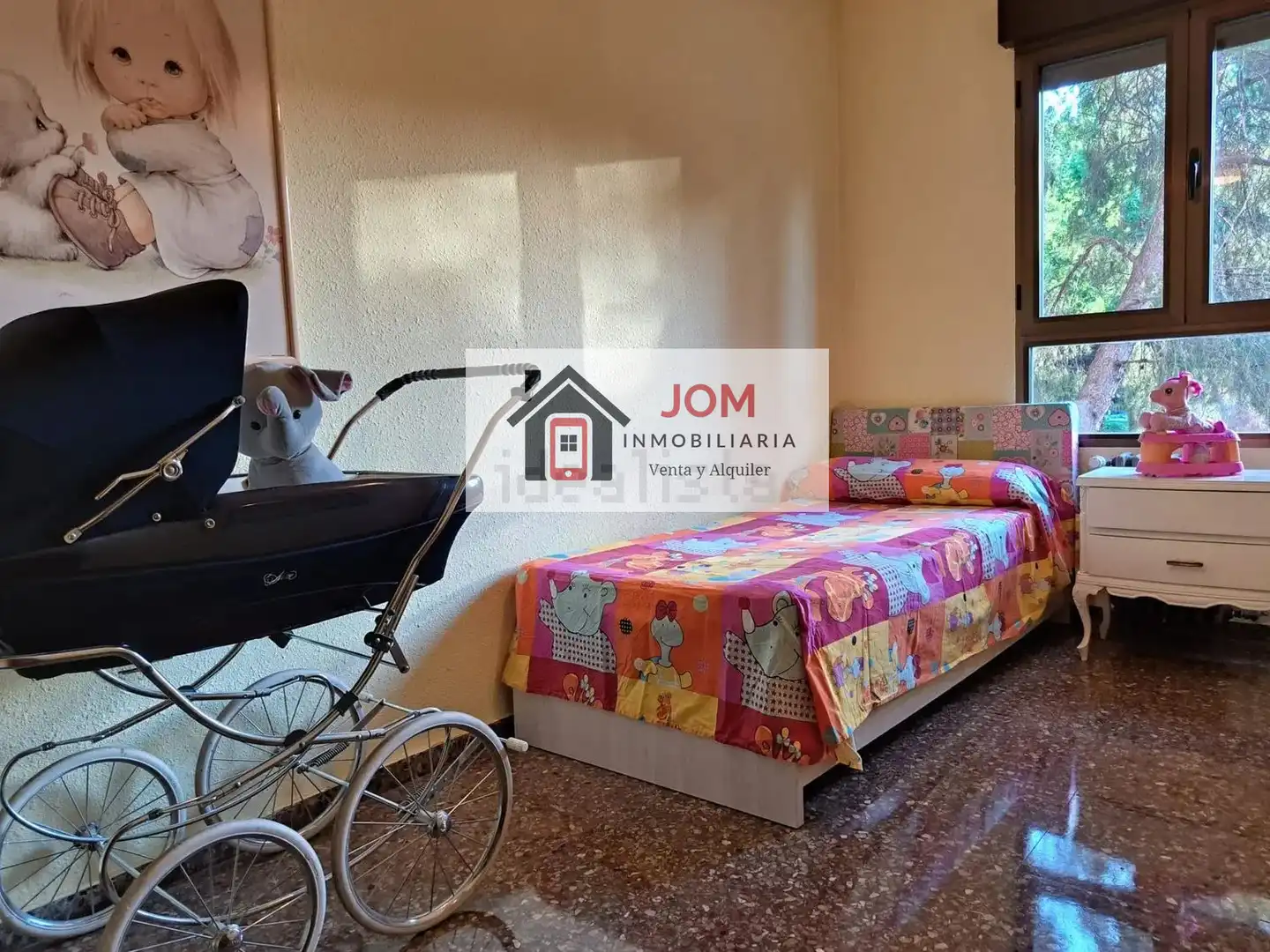 Bedroom of Flat for sale in Albacete  with Air Conditioner, Heating and Furnished