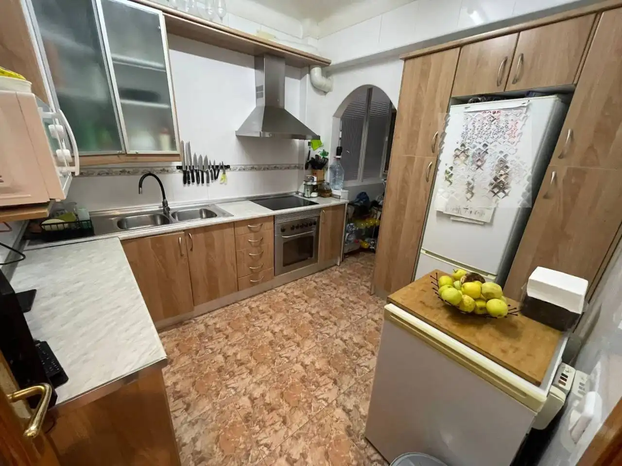Küche von Wohnung zum Verkauf in  Palma de Mallorca mit Klimaanlage und Balkon