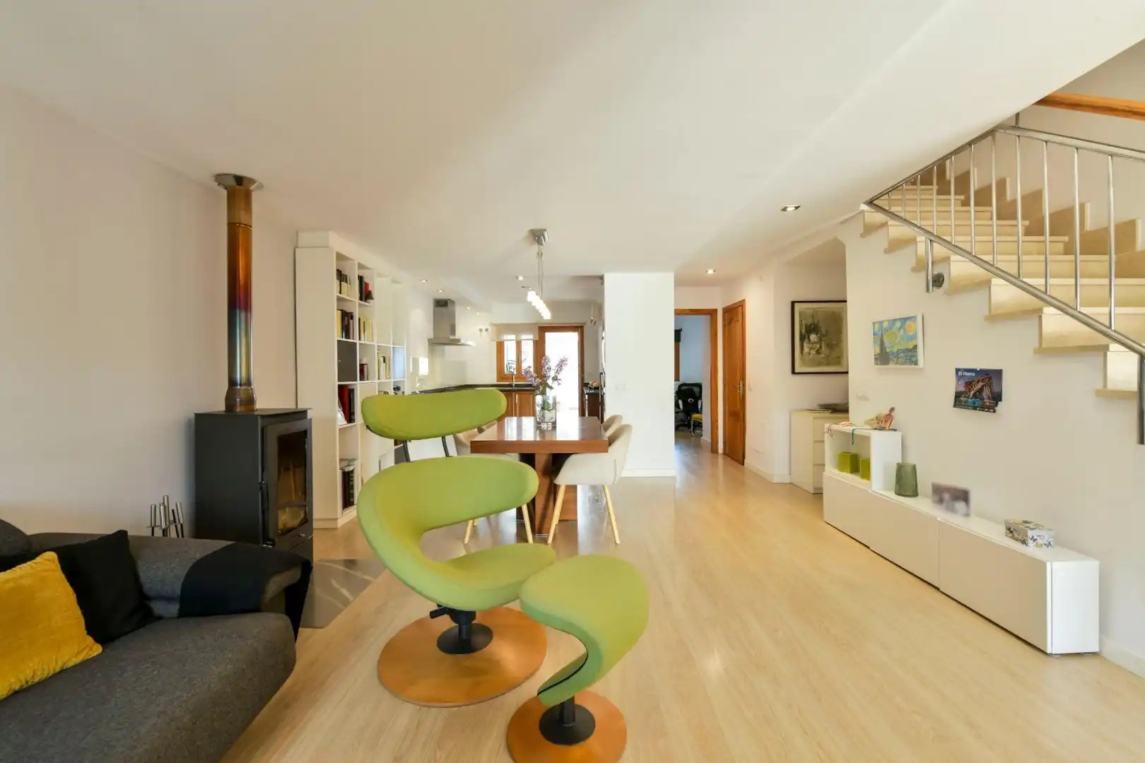 Sala de estar de Casa adosada en venta en Inca con Aire acondicionado, Calefacción y Terraza