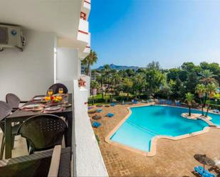 Terrace of Apartment for sale in Alcúdia  with Air Conditioner, Terrace and Swimming Pool