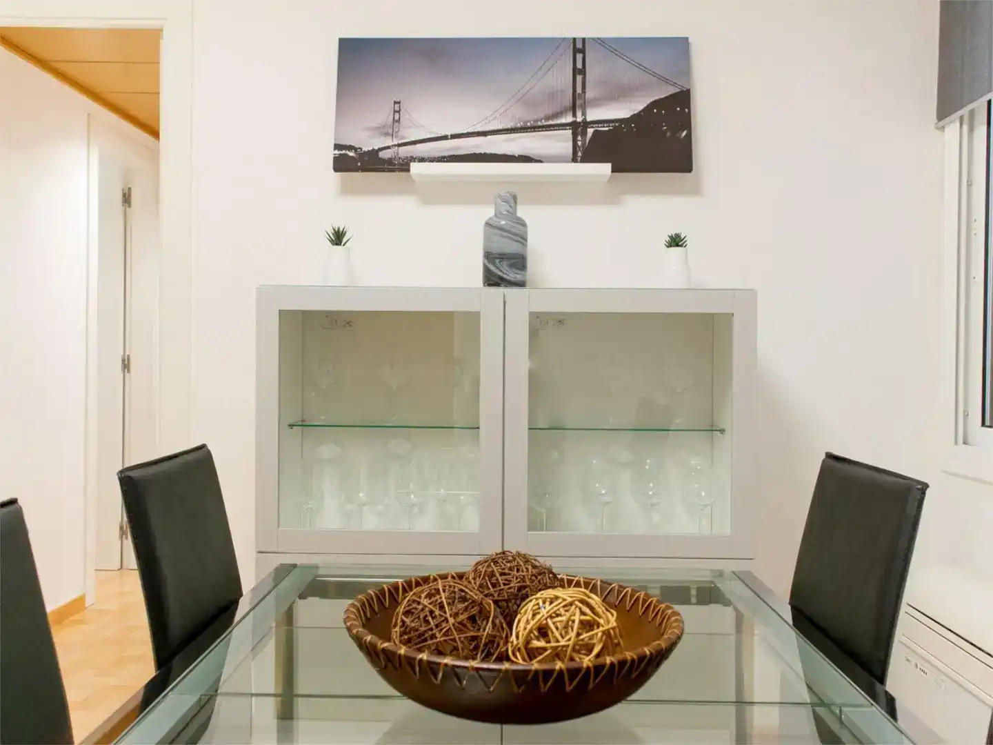 Esszimmer von Wohnung zur Miete in Cornellà de Llobregat mit Klimaanlage und Möbliert