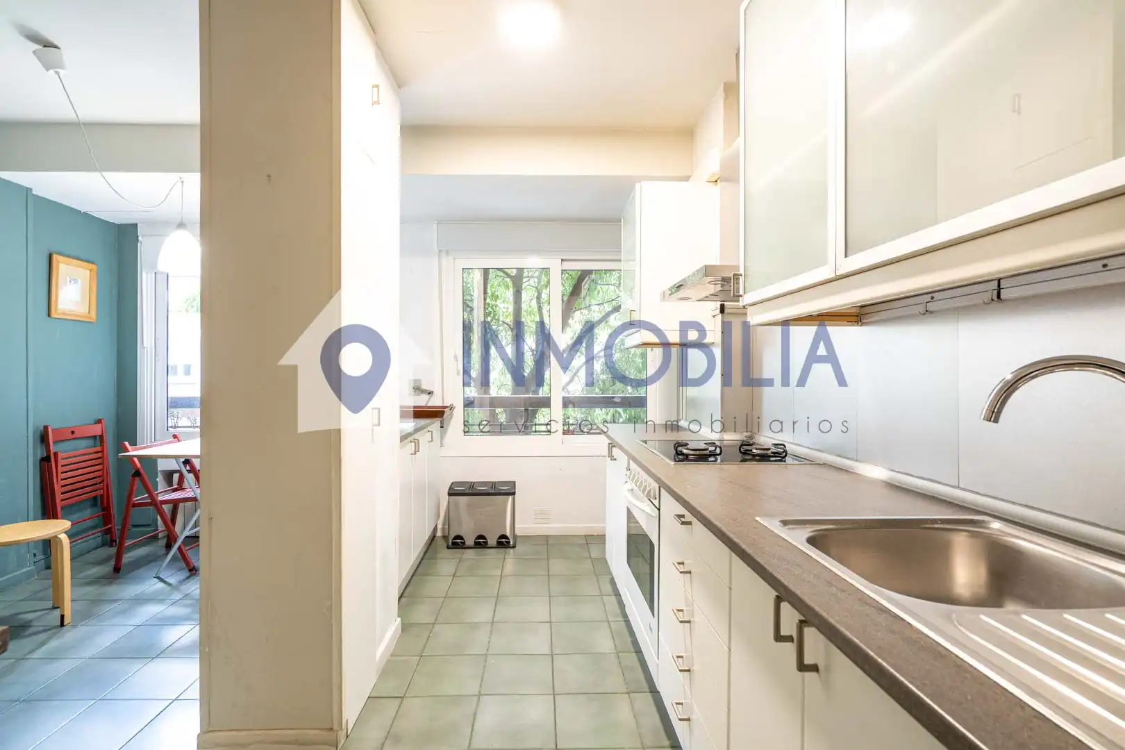 Cocina de Piso en venta en Madrid con Calefacción, Jardín privado y Trastero