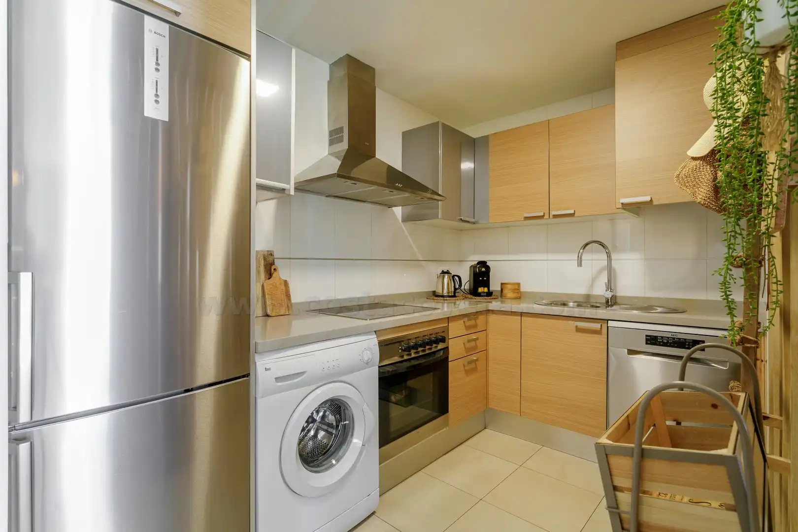 Kitchen of Apartments for sale in El Campello  with Air Conditioner, Terrace and Furnished