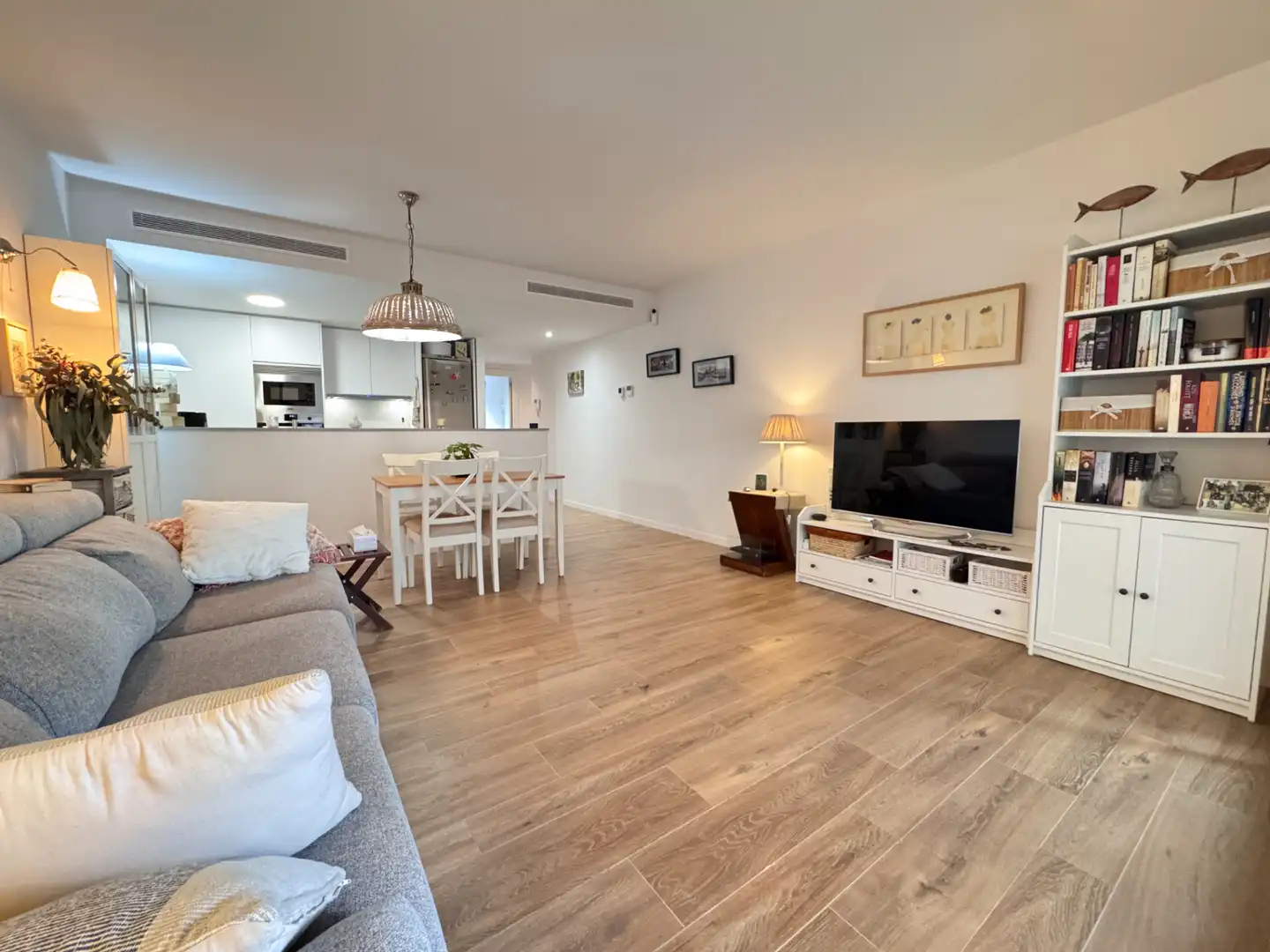 Living room of Flat for sale in Cardedeu  with Air Conditioner, Heating and Balcony