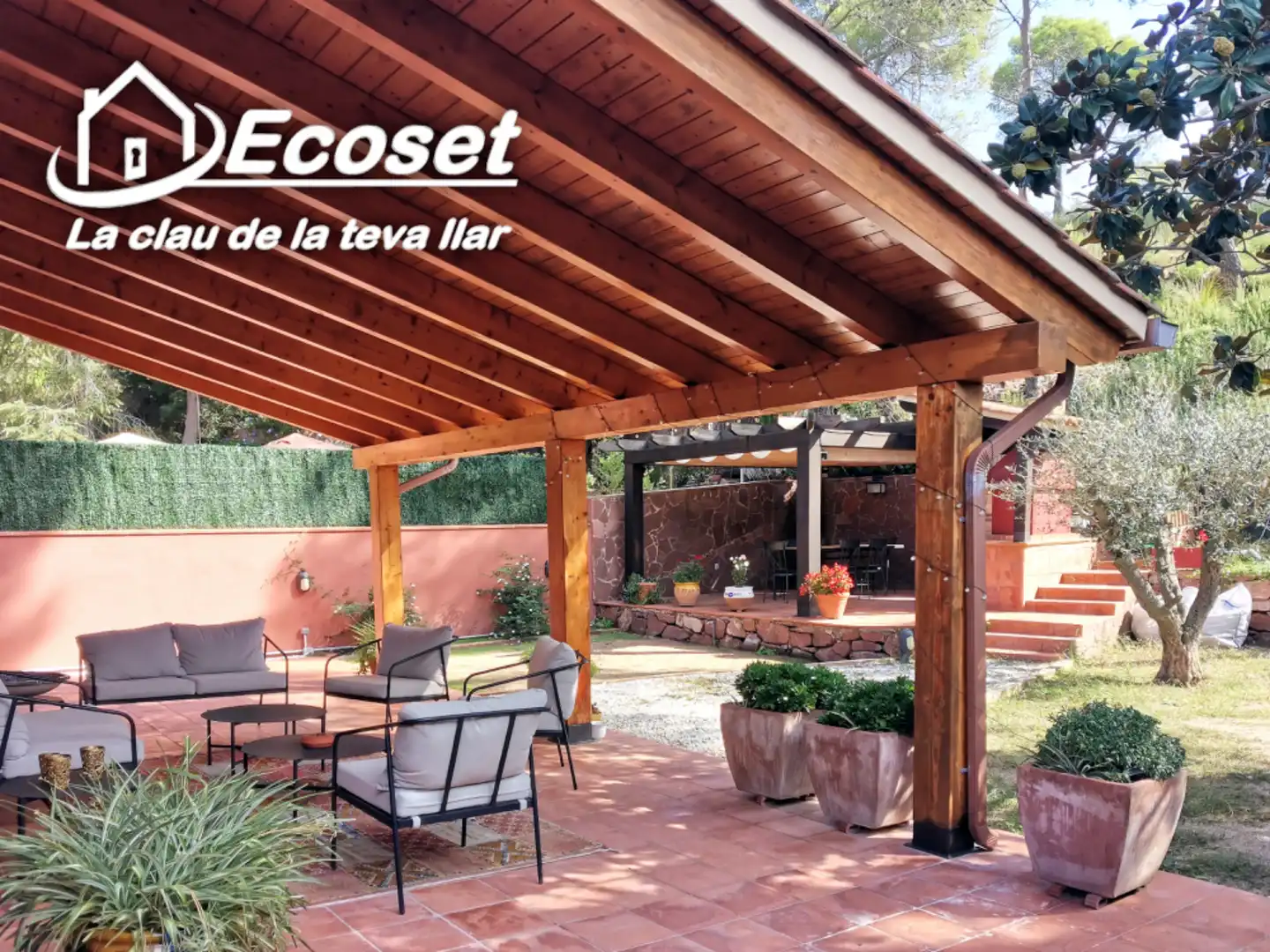 Terrace of Houses for sale in Corbera de Llobregat  with Heating, Private garden and Parquet flooring
