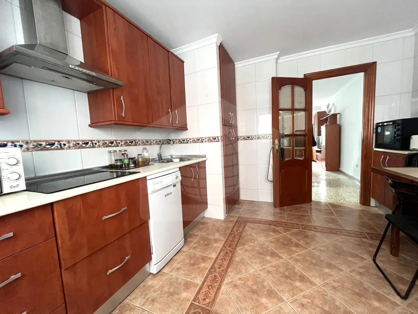 Kitchen of Flat for sale in Málaga  with Furnished