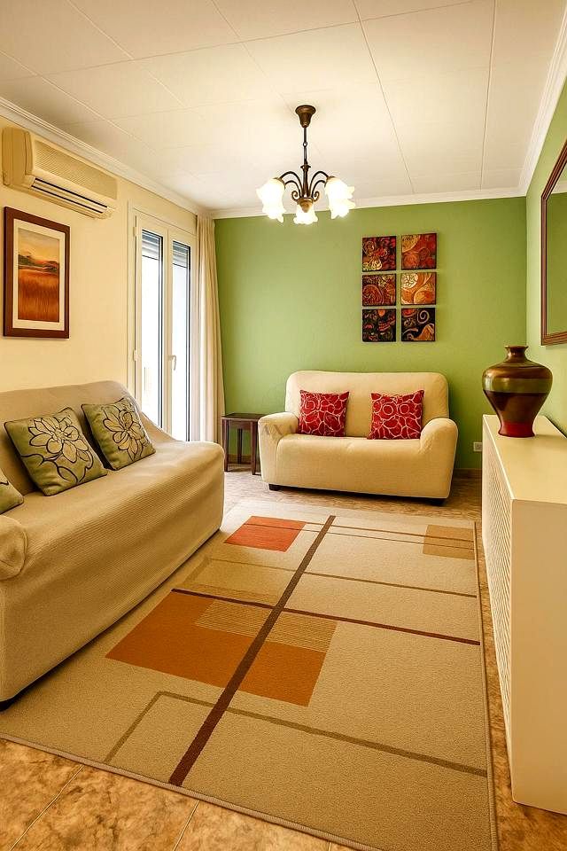 Living room of House or chalet for sale in Roquetes  with Air Conditioner and Terrace