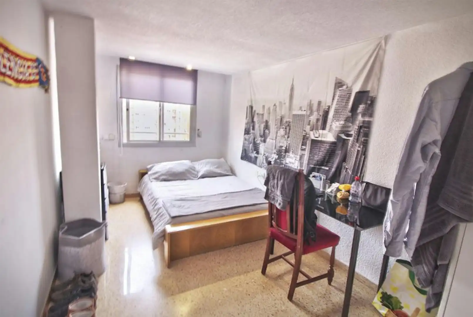 Habitación de Piso para compartir en Valencia con Aire acondicionado, Calefacción y Lavadora