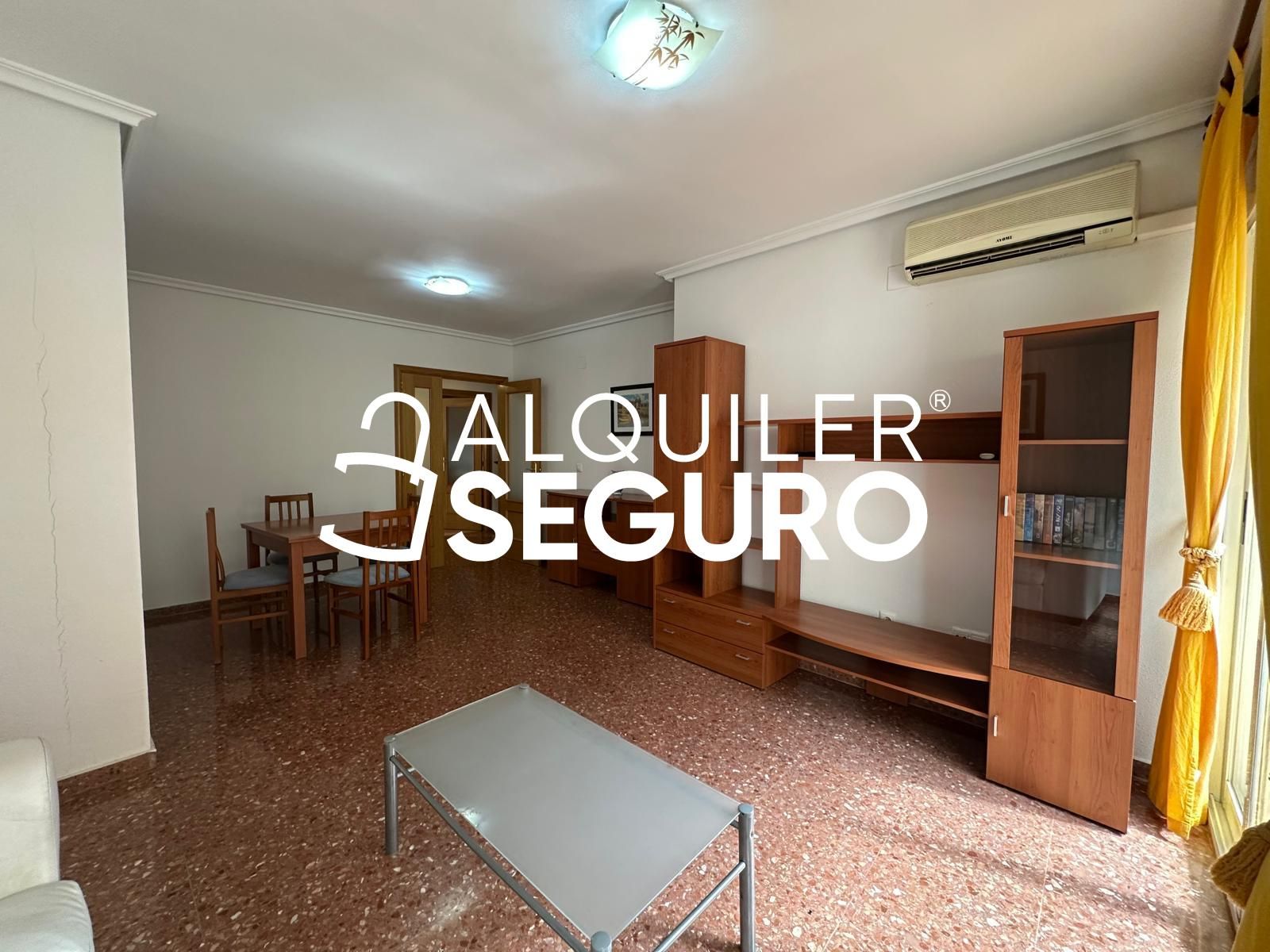 Living room of Flat to rent in Torrent  with Air Conditioner and Furnished