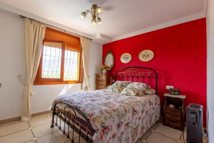 Dormitori de Casa o xalet en venda en Finestrat amb Jardí privat, Terrassa i Traster