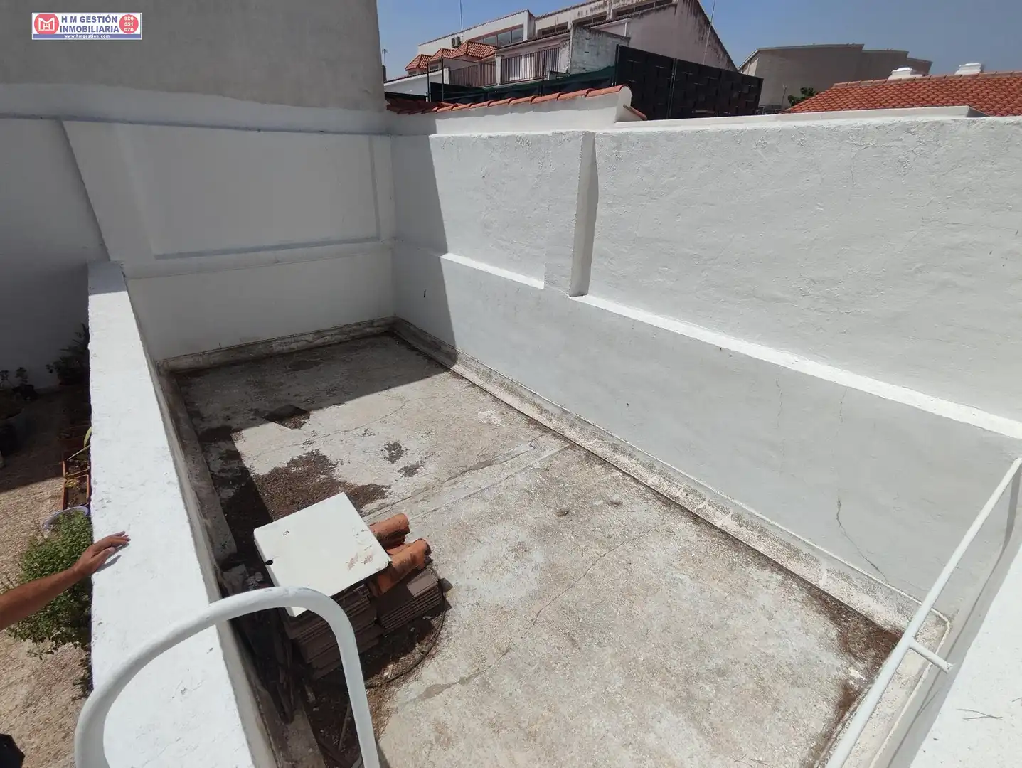 Terraza de Casa o chalet en venta en Alcázar de San Juan con Aire acondicionado, Calefacción y Piscina