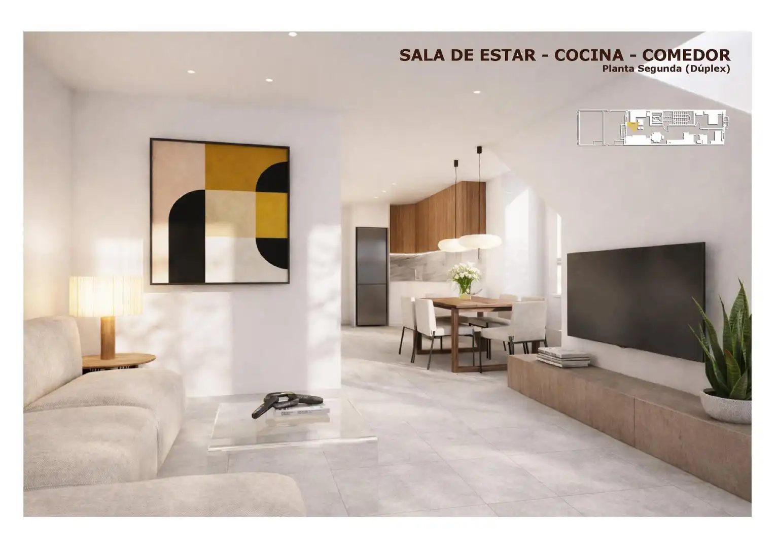 Wohnzimmer von Wohnung zum Verkauf in Arenys de Mar mit Klimaanlage, Heizung und Terrasse