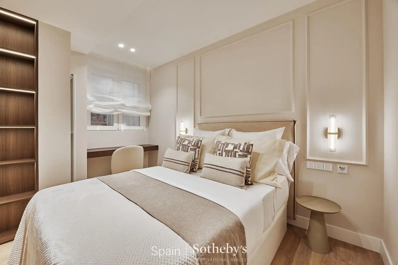 Schlafzimmer von Wohnungen zum Verkauf in Madrid mit Klimaanlage und Heizung