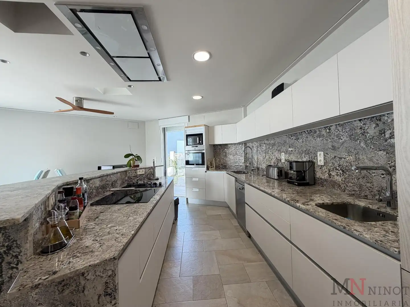 Cocina de Casa o chalet de alquiler en Oropesa del Mar / Orpesa con Calefacción, Terraza y Amueblado