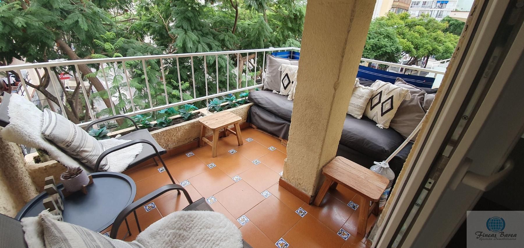 Balcony of Flat for sale in Fuengirola  with Air Conditioner, Terrace and Furnished