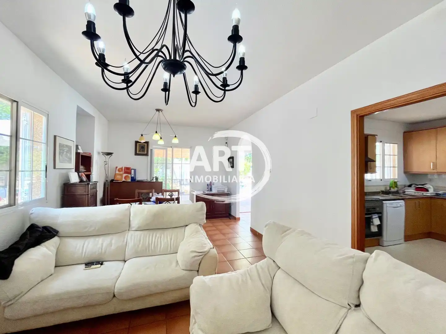 Sala de estar de Casa o chalet en venta en Bétera con Aire acondicionado, Calefacción y Jardín privado