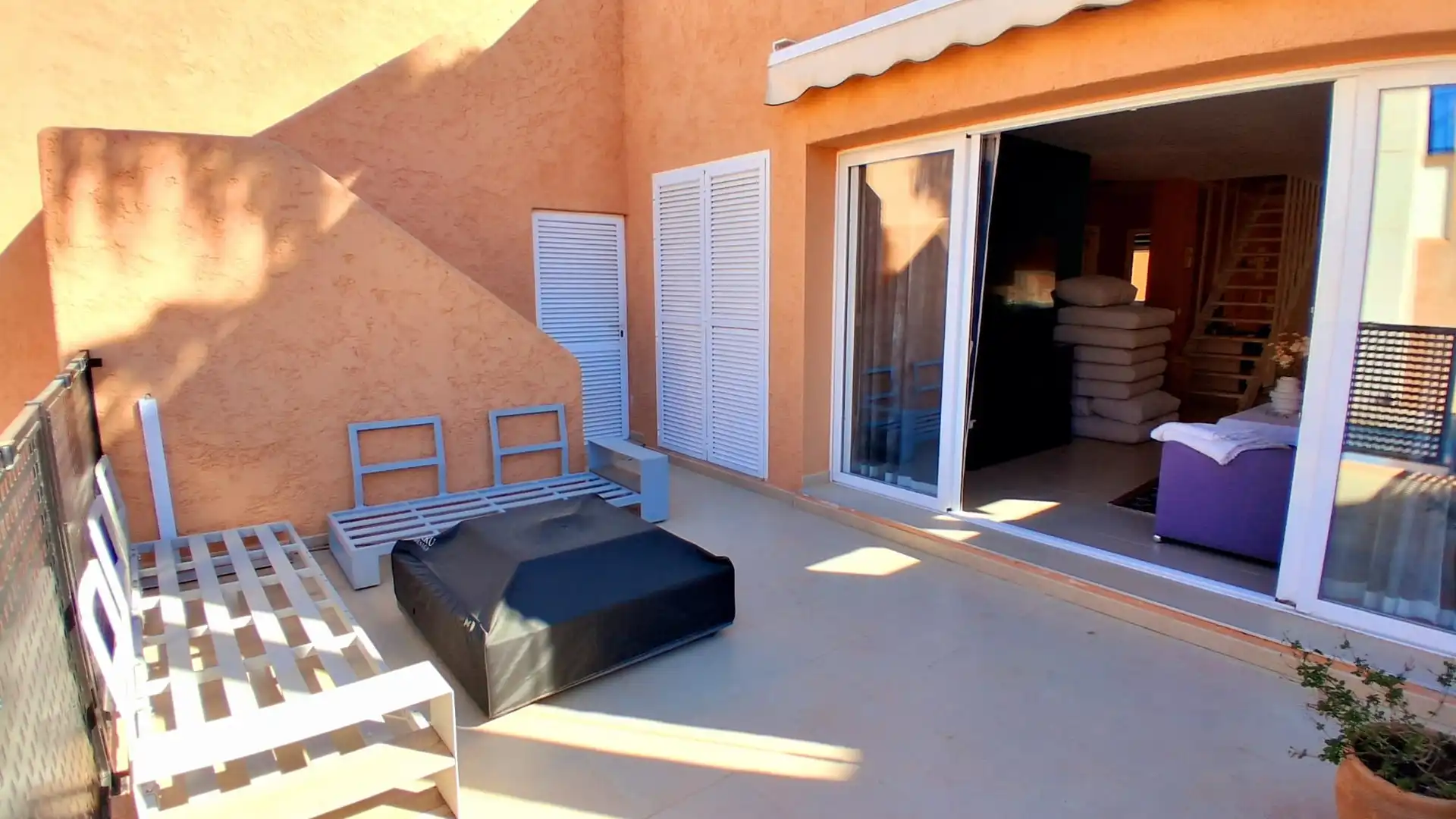 Terrace of Country homes for sale in L'Alfàs del Pi  with Air Conditioner, Terrace and Storage room