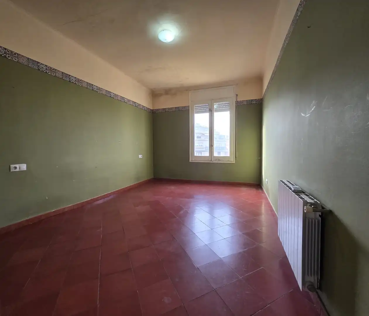 Living room of Attic for sale in Barcelona  with Air Conditioner, Terrace and Alarm