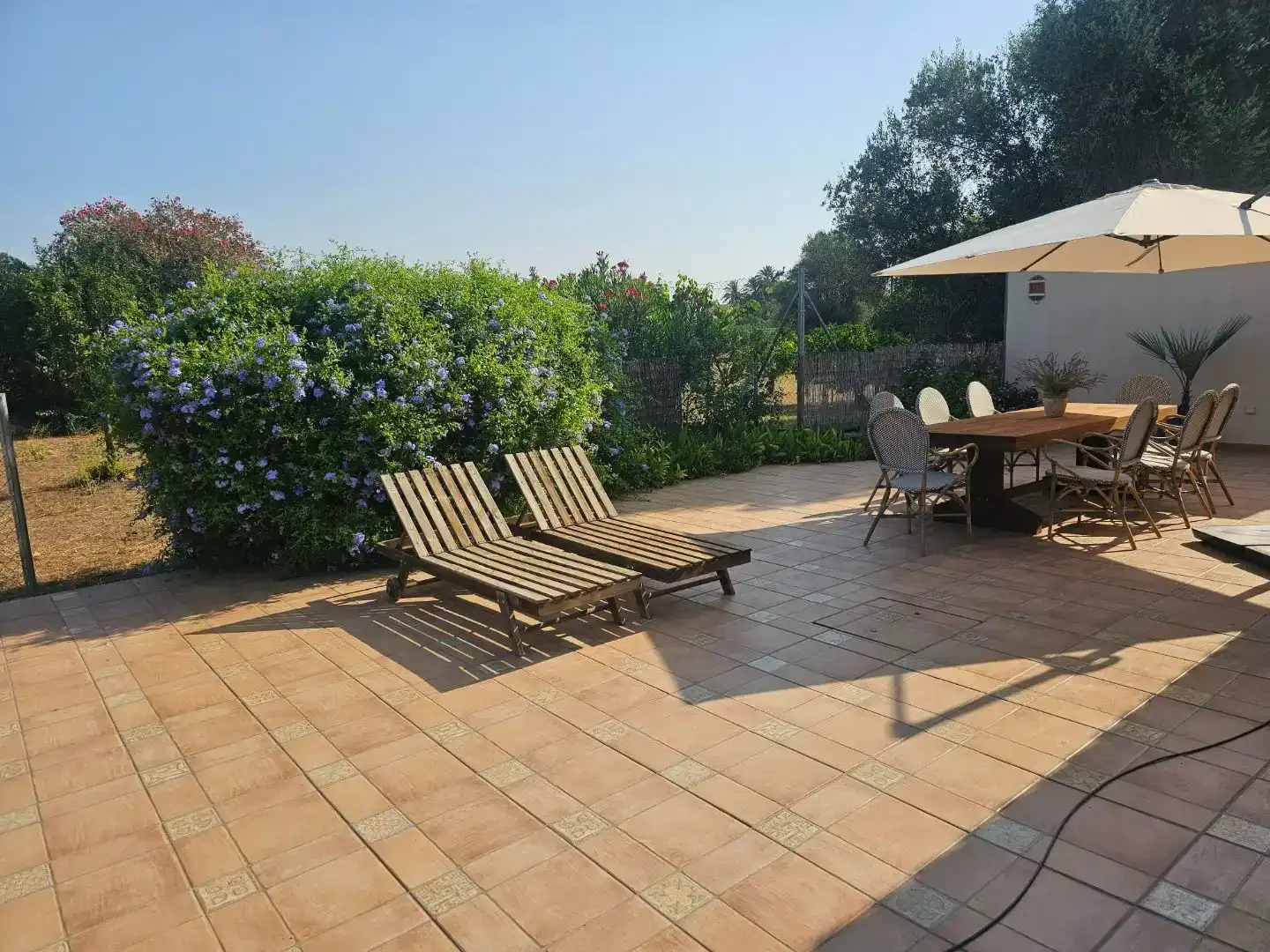 Terraza de Finca rústica en venta en Pedreguer con Aire acondicionado, Jardín privado y Balcón