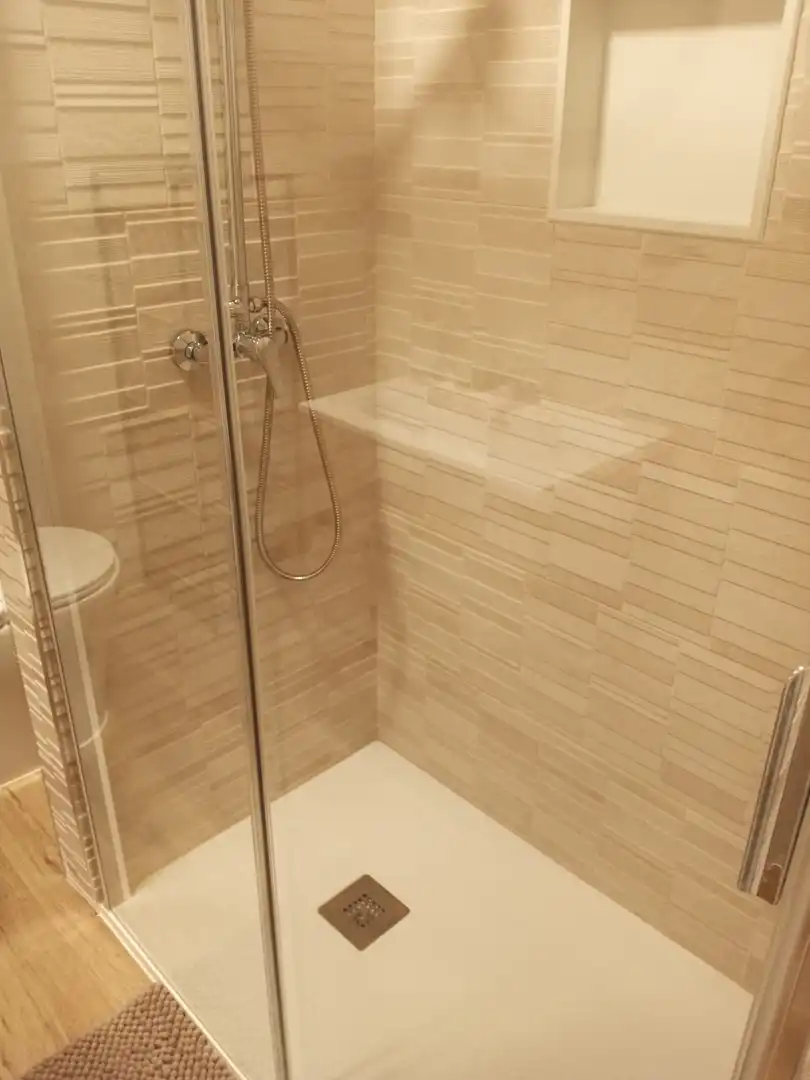 Baño de Apartamento de alquiler en Málaga con Aire acondicionado y Amueblado